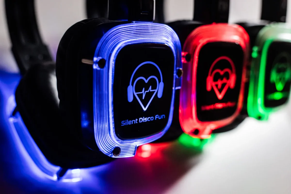 Silent Disco słuchawki